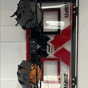 Dual Shot Basketball Game - Black and Red